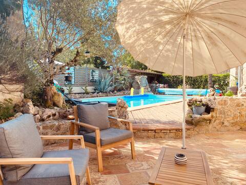 Stunning villa with a pool