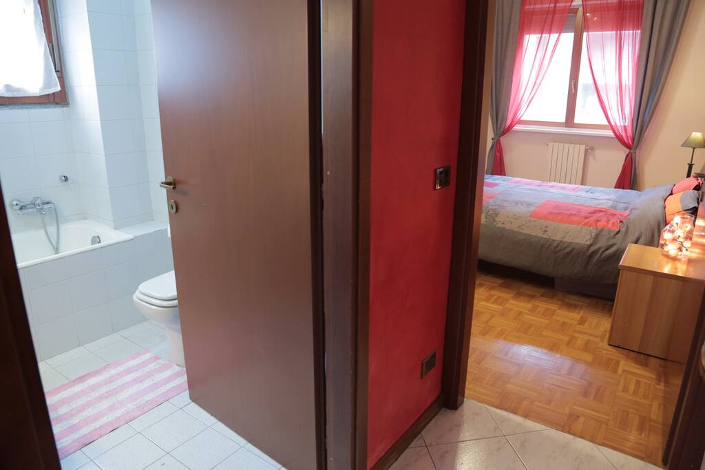 Bagno e camera da letto