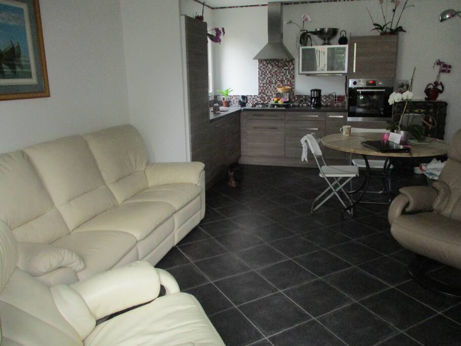 Salon/cuisine