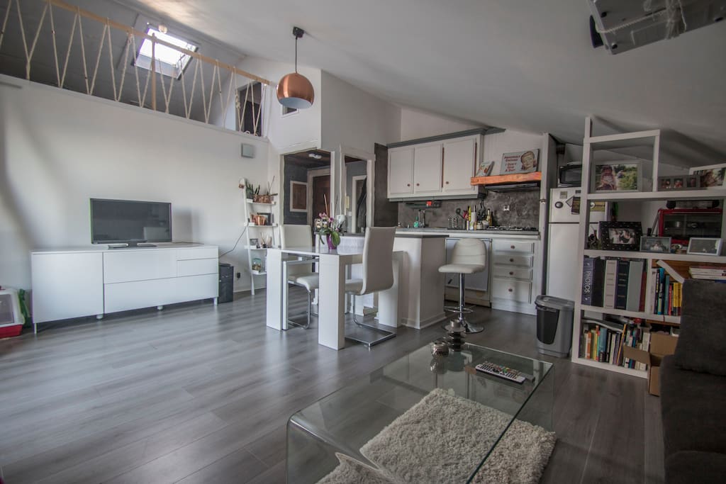 Salon-cuisine-mezzanine