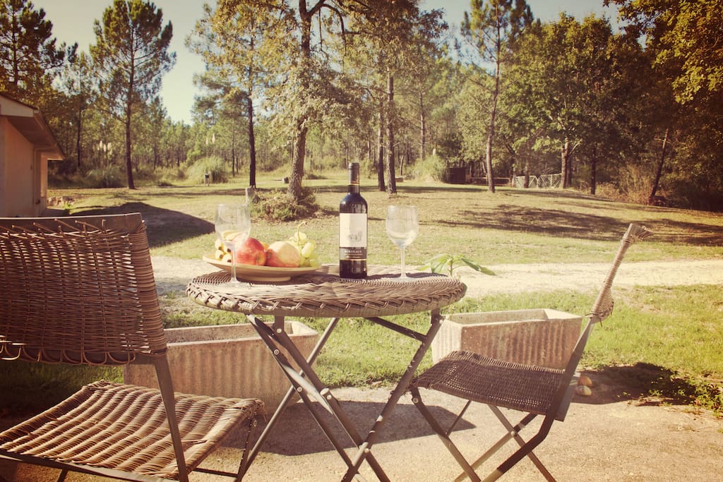 Outside Dining Area
