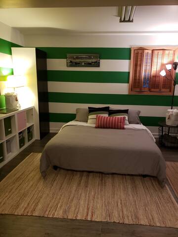 - lower level in house