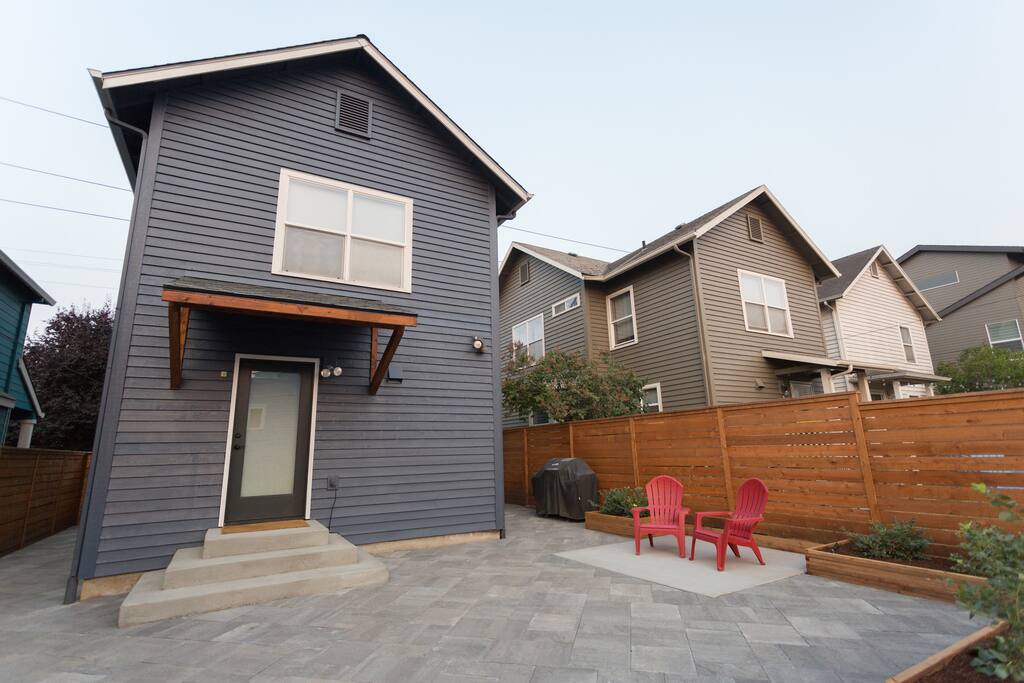 Back yard patio
