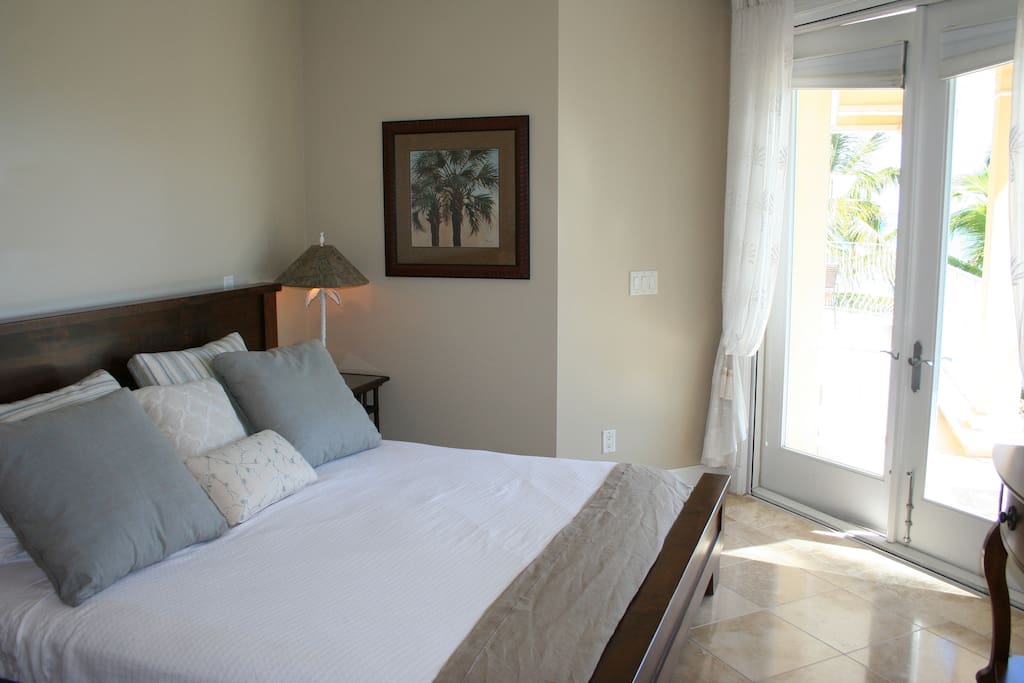 Master Bedroom with French Doors