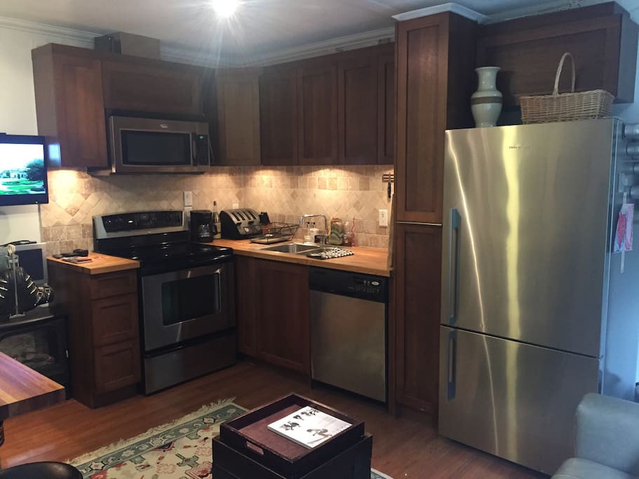 Stainless steel appliances