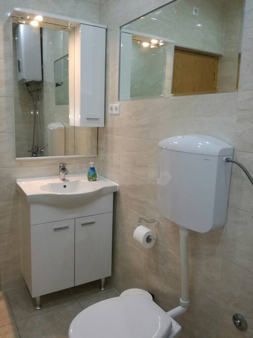 Shared bathroom