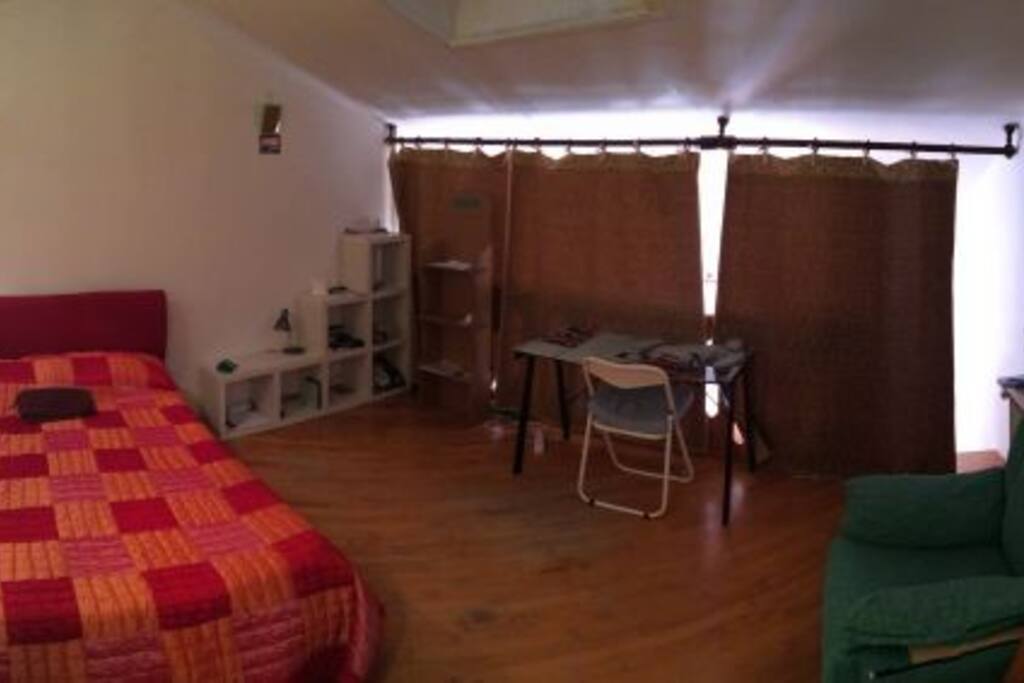 The room upstairs