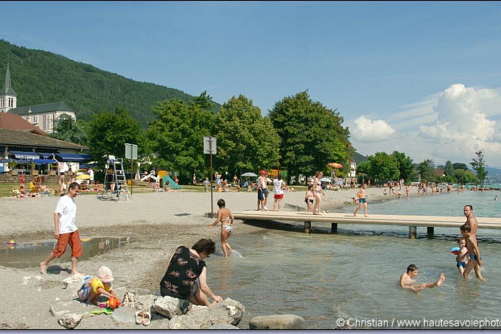 accès plage à mn à pieds