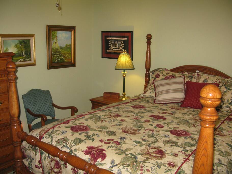 Queen bed