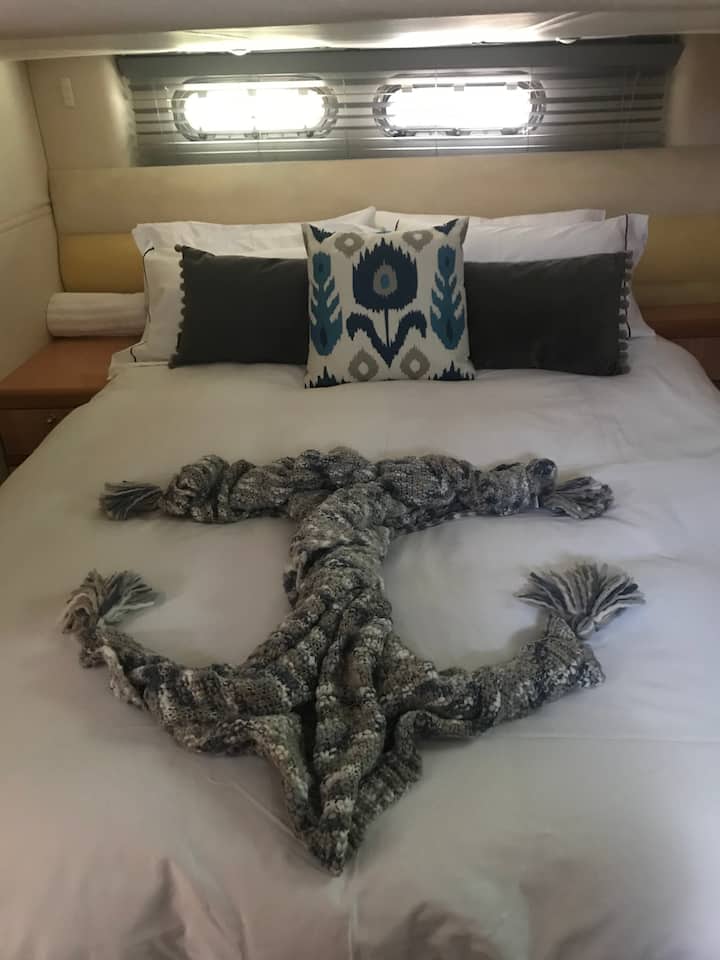 Задна дървена колиба с двойно легло 