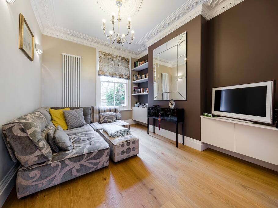 The back of the living room