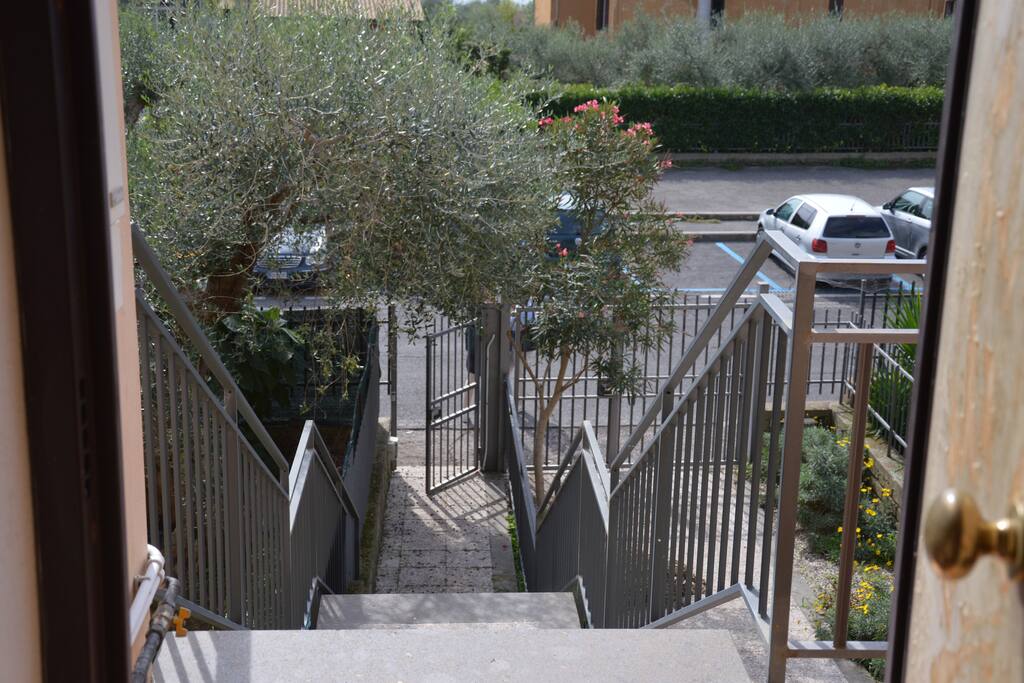 La scala d'ingresso