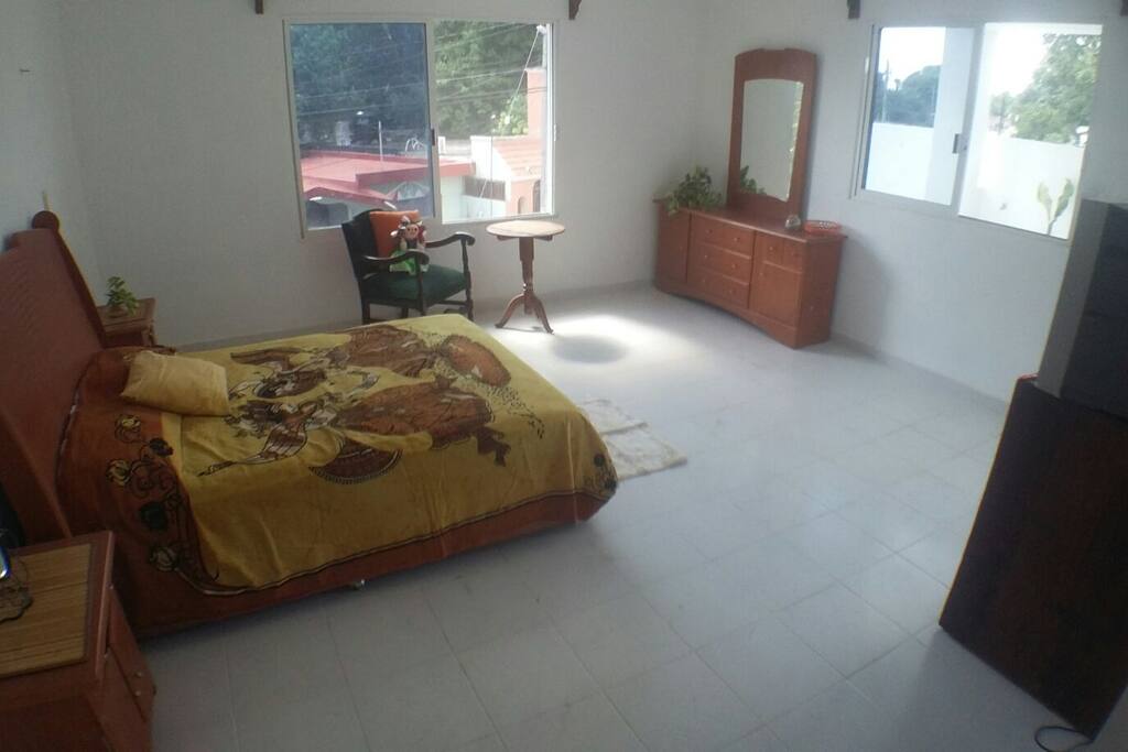 Ventanas grandes para que corra la brisa