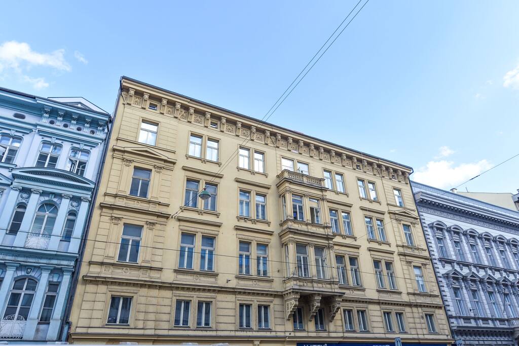 Main building and entrance
