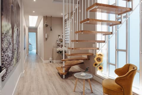 The Gran Vía Duplex, Logroño. (Garage + Wifi)