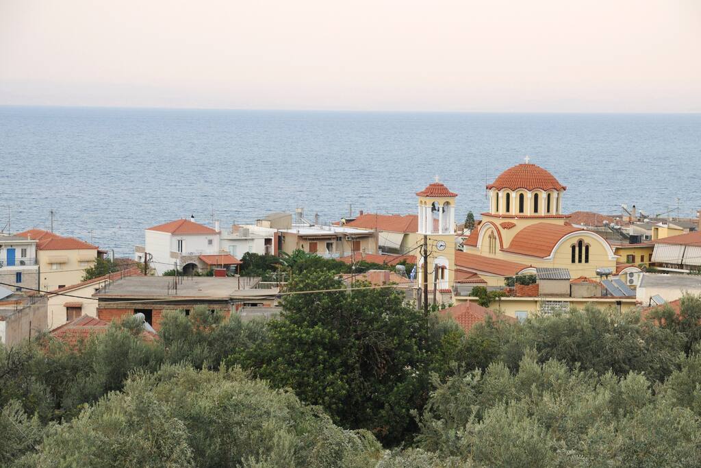 The amazing view from the balconies, quadruple studio