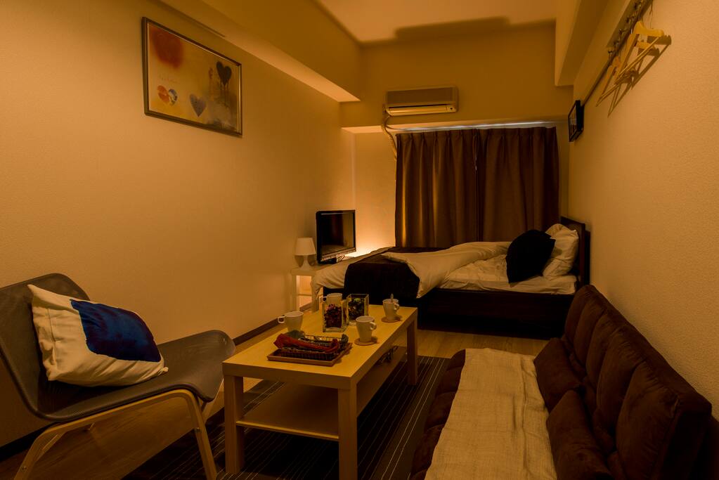 You can get to very deep sleep in this room!