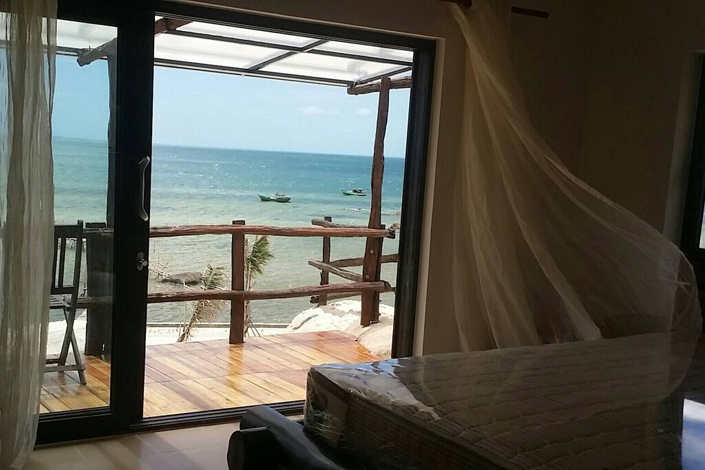 View from bungalow