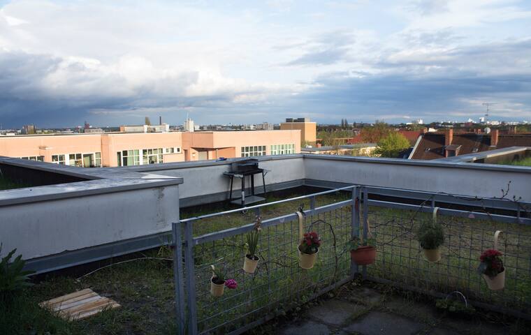 flat in Berlin-Neukölln with big terrace