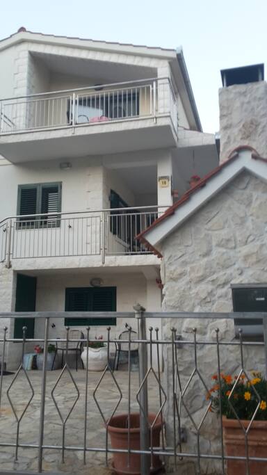 Apartment is on the top floor