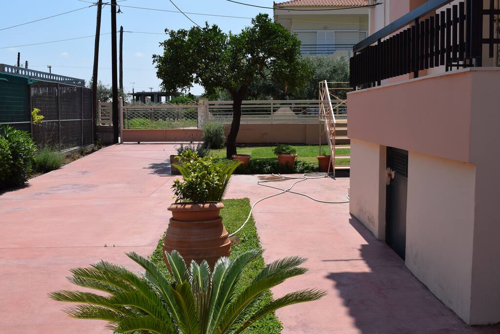 Side entrance