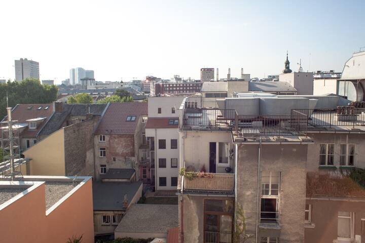 Apartment at top floor