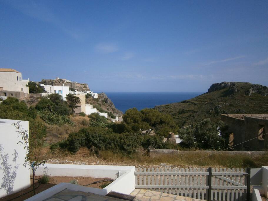 Venetian castle and view to the sea