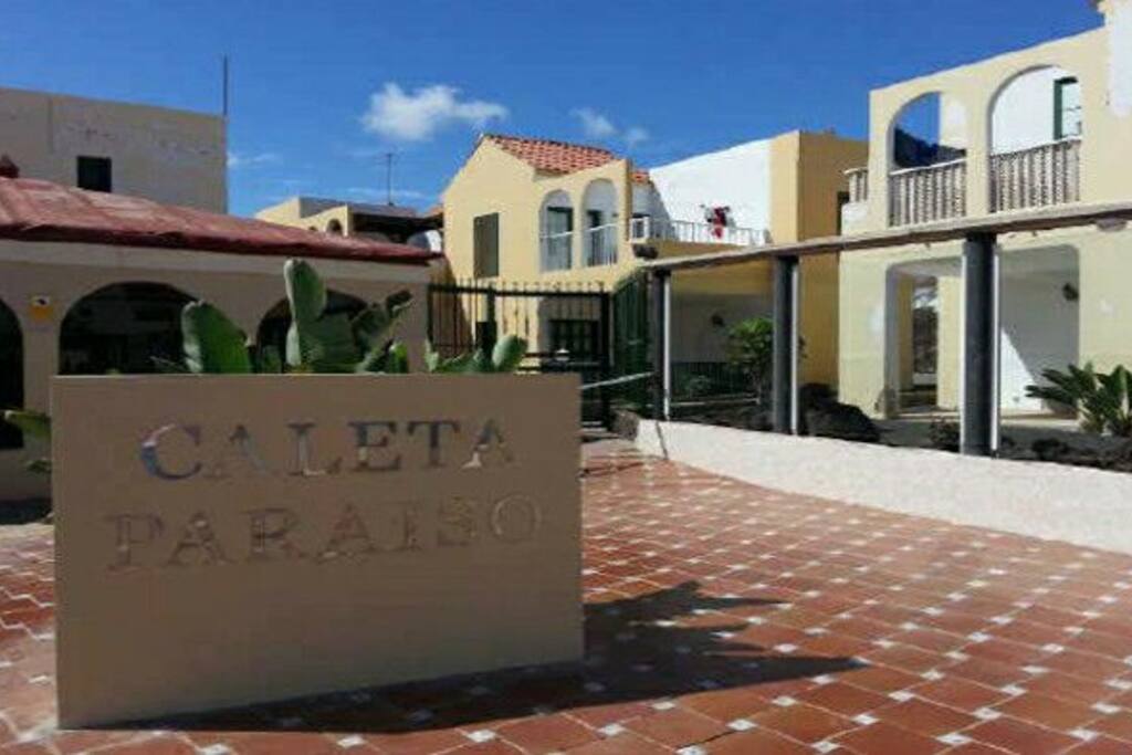 The entrance