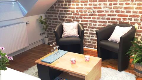 Top performing Airbnb: Independent Studio Private Bathroom Queen Bed in Amiens