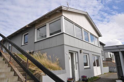 City house. Close to the beach and fjord.