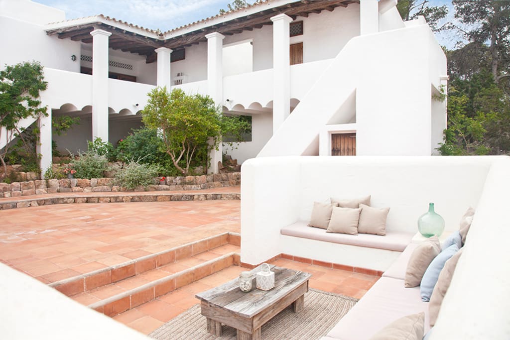 Patio with chill-out areas