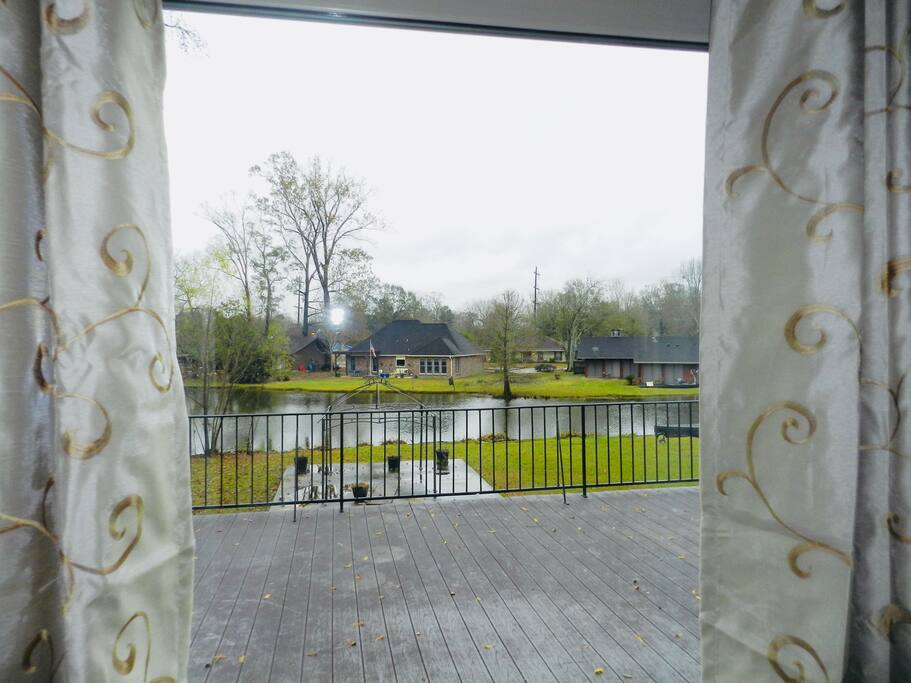 Lake View from Balcony