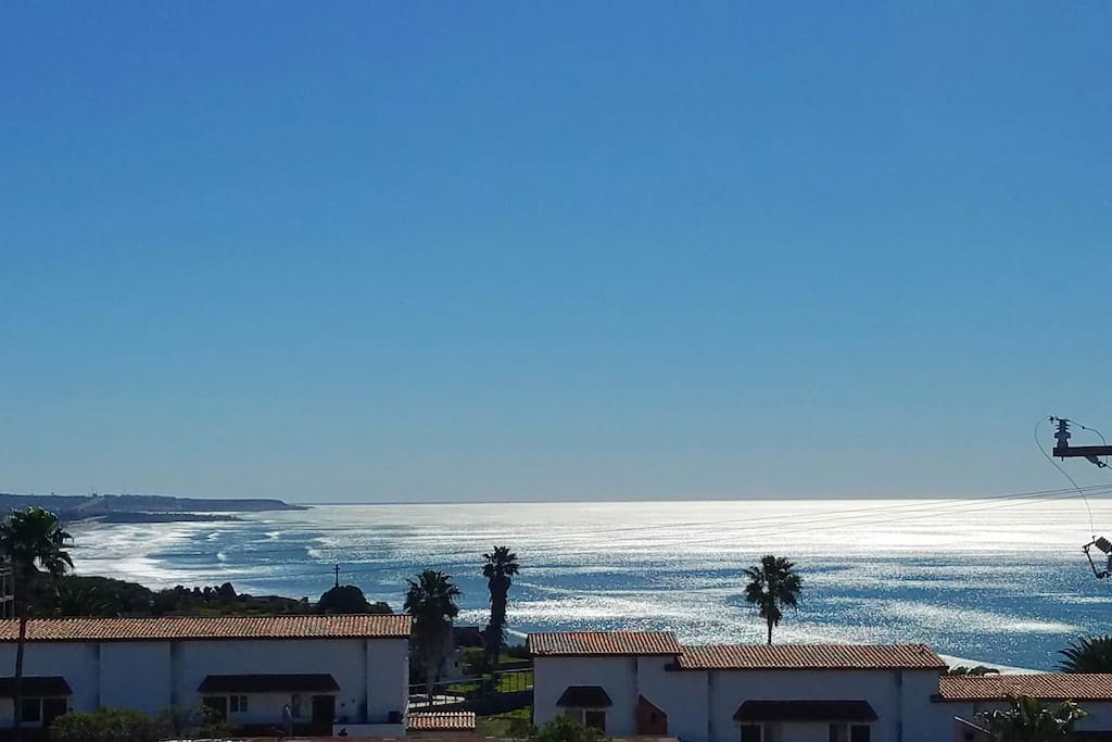 Whitewater view from terrace