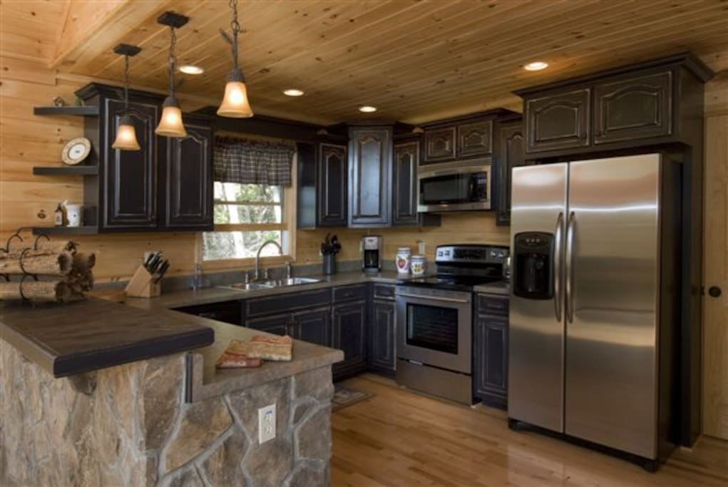 Fully equipped kitchen