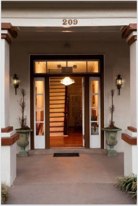 Entrance to House