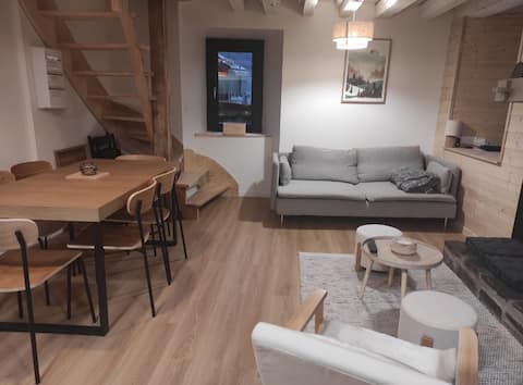 Cozy mountain village house