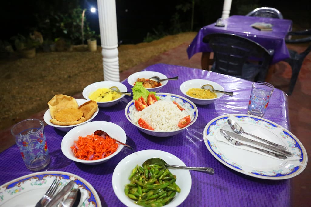 My wife’s food - traditional sri lankan dinner