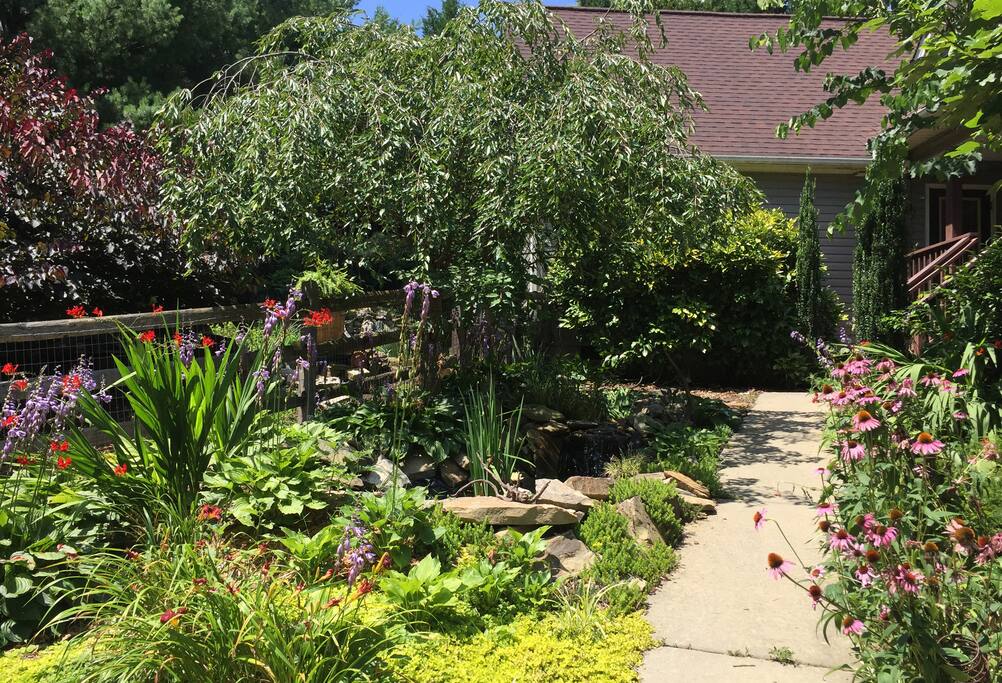Walkway to house
