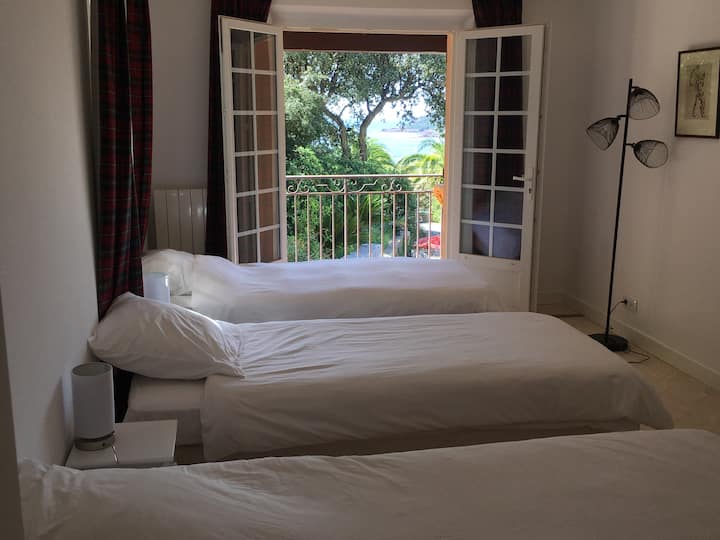 Chambre 1er étage, 3 lit en 90 cm