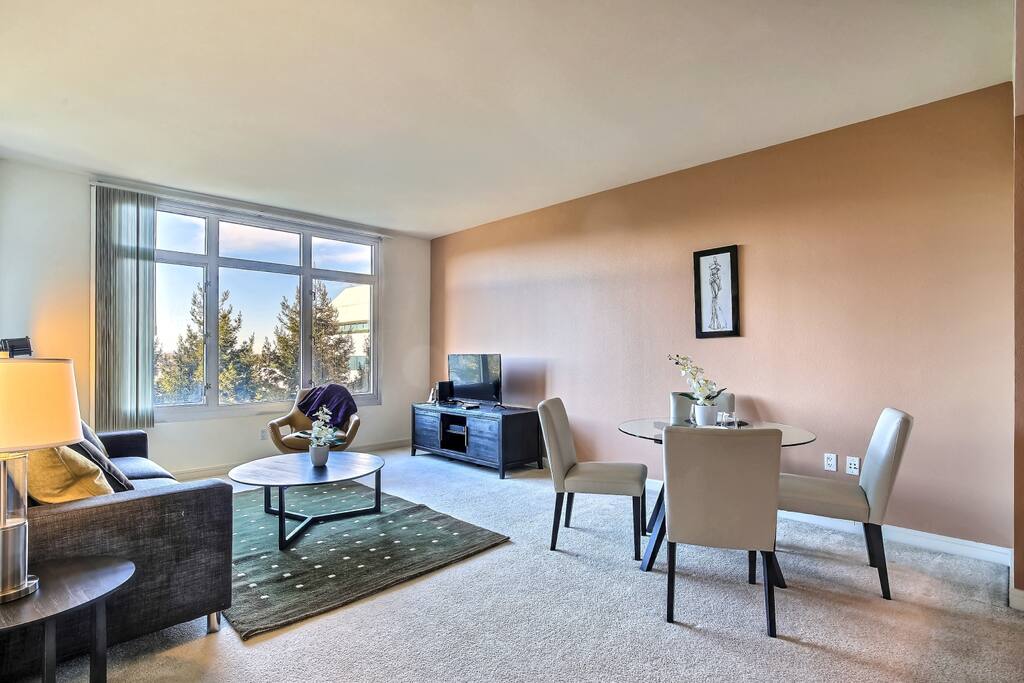 Open concept living area