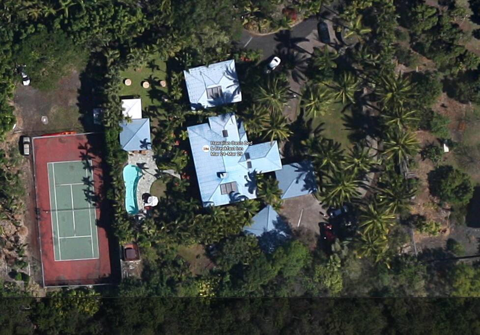 Garden Suite - Hawaiian Oasis Bed & Breakfast Inn - 카일루아-코나의 B&B에서 살아보기, 하와이, 미국