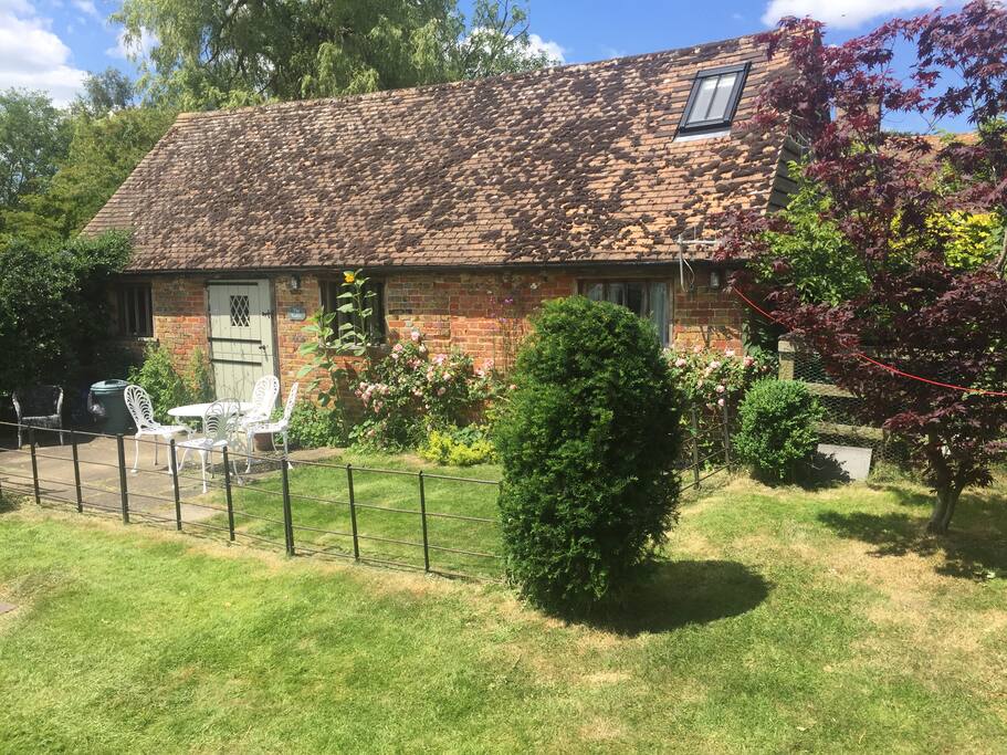 South facing secure garden