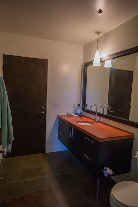 Shared bathroom