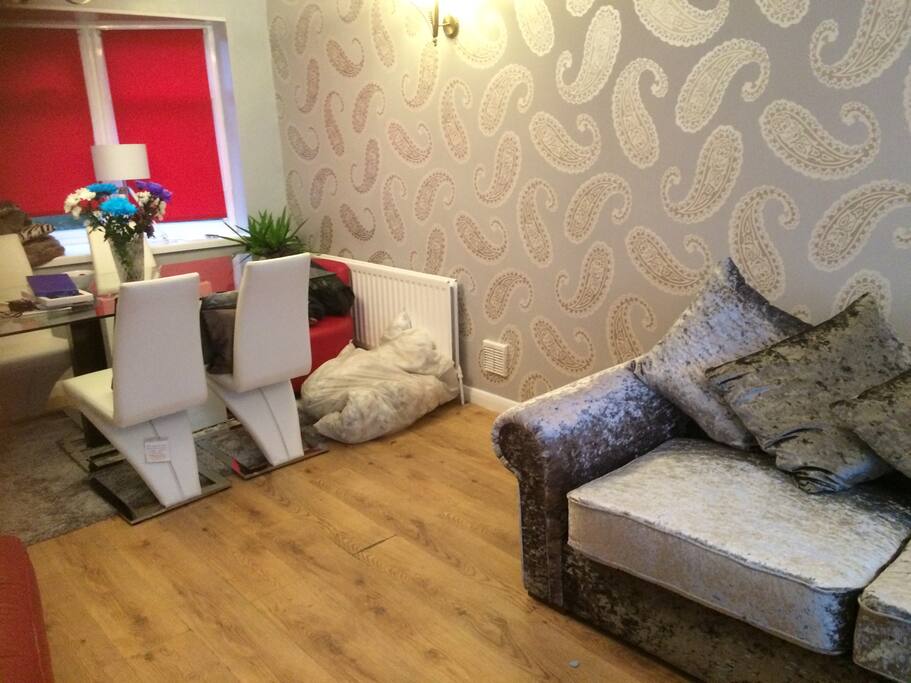 Lounge and dining room