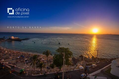 The best location! 50m from Porto da Barra Beach.