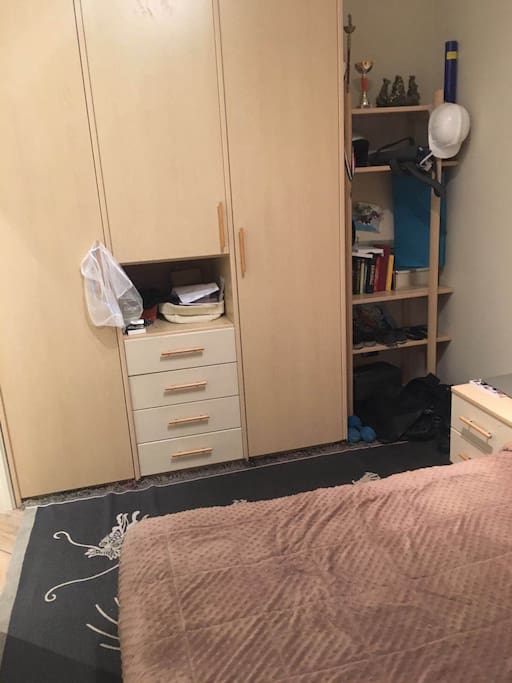 the wardrobe