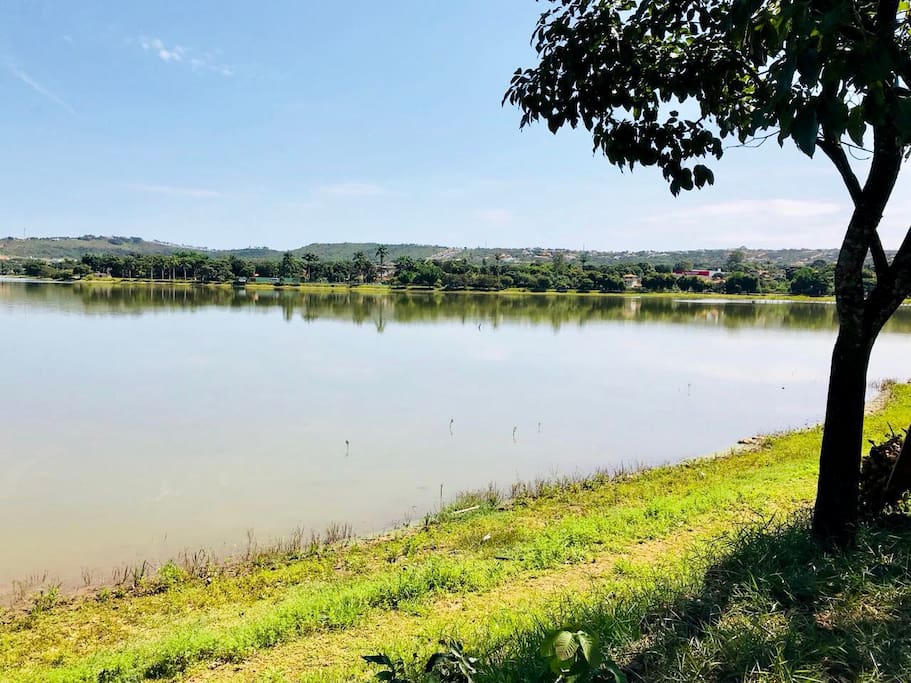 vista da lagoa principal