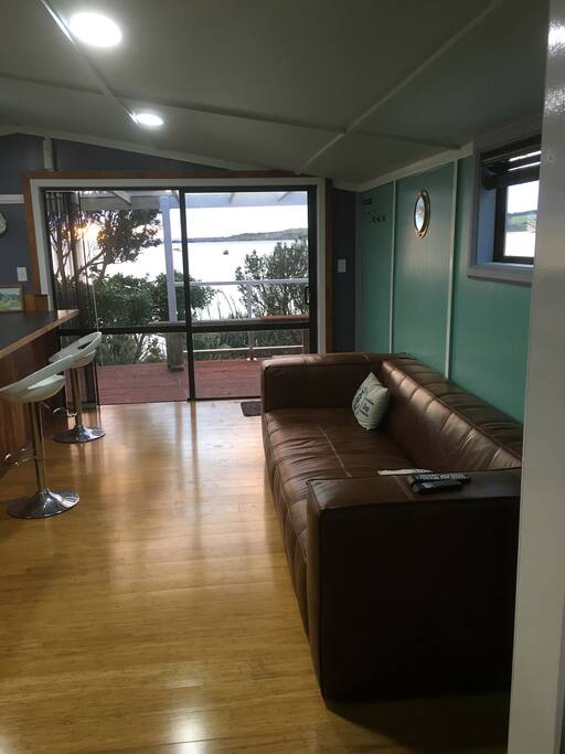 A lounge with a view