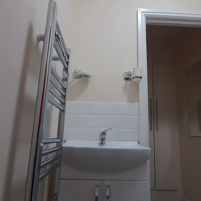 Ensuite towel rail