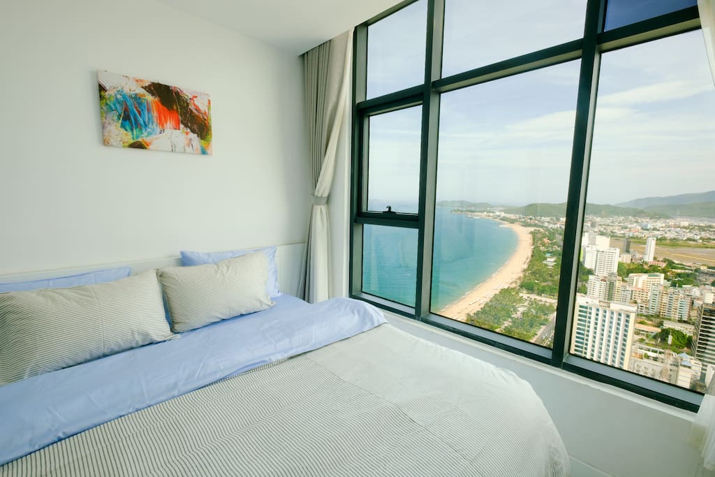 Bedroom 1 with Ocean View